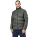 4F Men's Khaki Jacket H4Z22 KUMP003 43S - Water - Repellent, Synthetic Down Filling, Stand - Up Collar - Nexellus