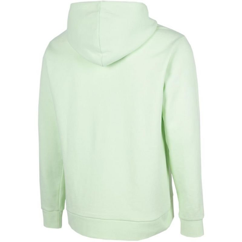 4F Men's Mint Hoodie Sweatshirt H4Z22 BLM015 47S, Organic Cotton, Kangaroo Pocket, Comfortable Fit - Nexellus