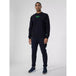 4F Men's Navy Blue Sweatpants with Pockets, Belt Adjustment & Freedom of Movement - 4FSS23TTROM143 - 31S - Nexellus