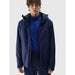 4F Men's Navy Blue Winter Jacket NeoDry 5000/3000 with Water Resistance and Velcro Cuffs - Nexellus