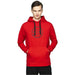 4F Men's Red Hooded Sweatshirt H4L21 BLM015 62S with Kangaroo Pocket, Cotton Blend, Comfortable Fit - Nexellus