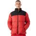 4F Men's Red Jacket H4Z21 - KUMP009, Water - Repellent, Synthetic Down, Thermal Comfort, Outdoor Use - Nexellus