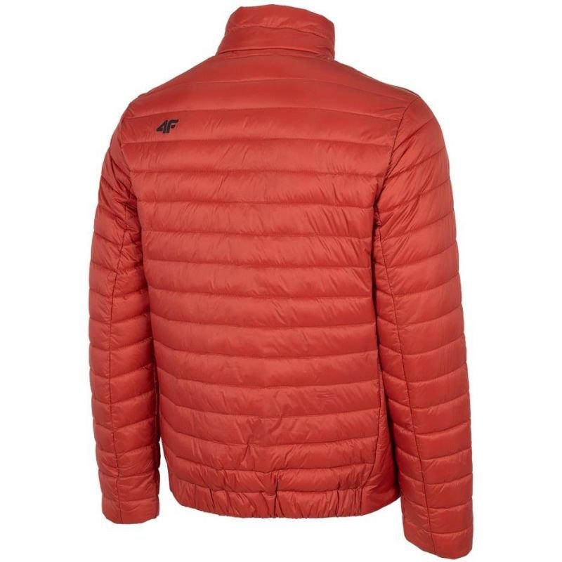 4F Men's Red Jacket H4Z22 KUMP003 62S - Water - Repellent, Synthetic Down Insulation, Stand - Up Collar - Nexellus