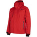 4F Men's Red Ski Jacket H4Z22 KUMN004 62S with Waterproof Protection, Detachable Hood, and Snow Skirt - Nexellus