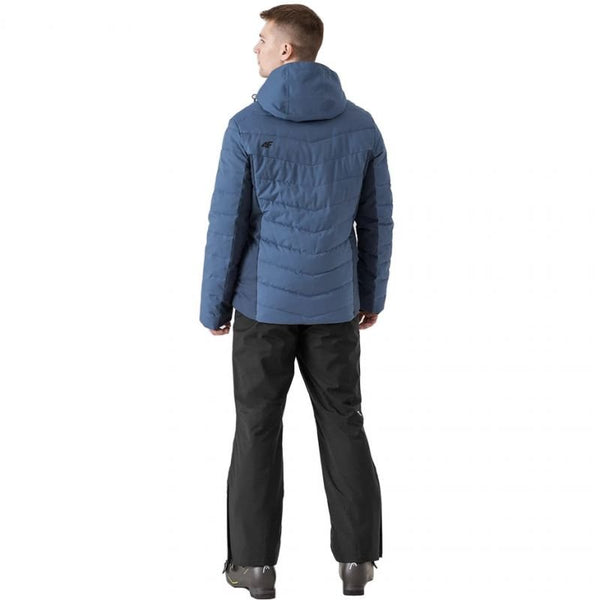 4F Men's Ski Jacket H4Z21 KUMN007 34S - Light Blue, NeoDry 8,000 Membrane, Waterproof, Breathable - Nexellus