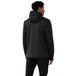 4F Men's Softshell Jacket M156 in Deep Black, Waterproof NeoDry 5000, Adjustable Hood - Nexellus