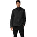 4F Men's Softshell Jacket M156 in Deep Black, Waterproof NeoDry 5000, Adjustable Hood - Nexellus