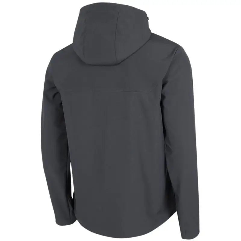 4F Men's Softshell Jacket with NeoDry 5000 Membrane, Hood, and Adjustable Cuffs - Anthracite - Nexellus