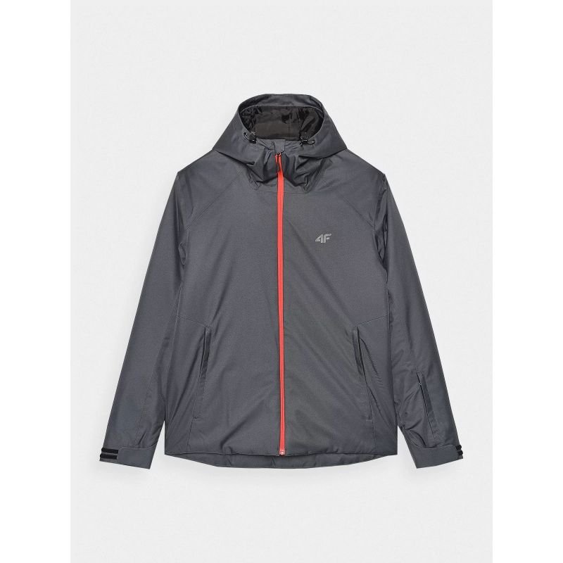 4F Men's Winter Jacket 4FAW23TTJAM305 - 22S, Water Resistant 5000 mm, Breathable, Stylish Gray/Silver - Nexellus