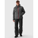 4F Men's Winter Jacket 4FAW23TTJAM305 - 22S, Water Resistant 5000 mm, Breathable, Stylish Gray/Silver - Nexellus