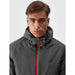 4F Men's Winter Jacket 4FAW23TTJAM305 - 22S, Water Resistant 5000 mm, Breathable, Stylish Gray/Silver - Nexellus