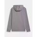 4F Men's Zippered Hoodie Sweatshirt - Versatile Gray Cotton Hoodie for Lifestyle Comfort - Nexellus