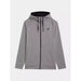 4F Men's Zippered Hoodie Sweatshirt - Versatile Gray Cotton Hoodie for Lifestyle Comfort - Nexellus