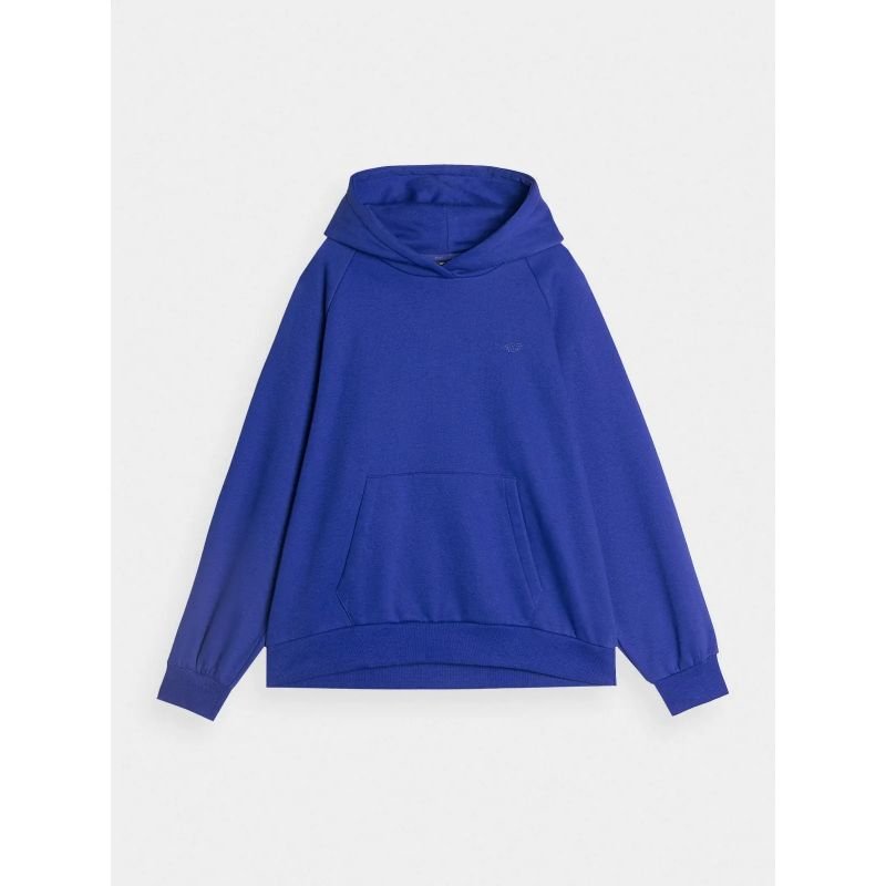 4F Unisex Hooded Sweatshirt 4FAW23TSWSU704 - 36S in Blue - Comfortable Cotton Casual Wear - Nexellus