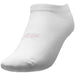 4F Women's Ankle Socks 3 Pairs, Comfort Blend, Ribbed Midfoot, Pink White Gray, H4L22 SOD003 - Nexellus