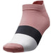 4F Women's Ankle Socks 3 Pairs With 4F Dry Technology, Moisture Control, Ribbed Midfoot, White/Pink - Nexellus