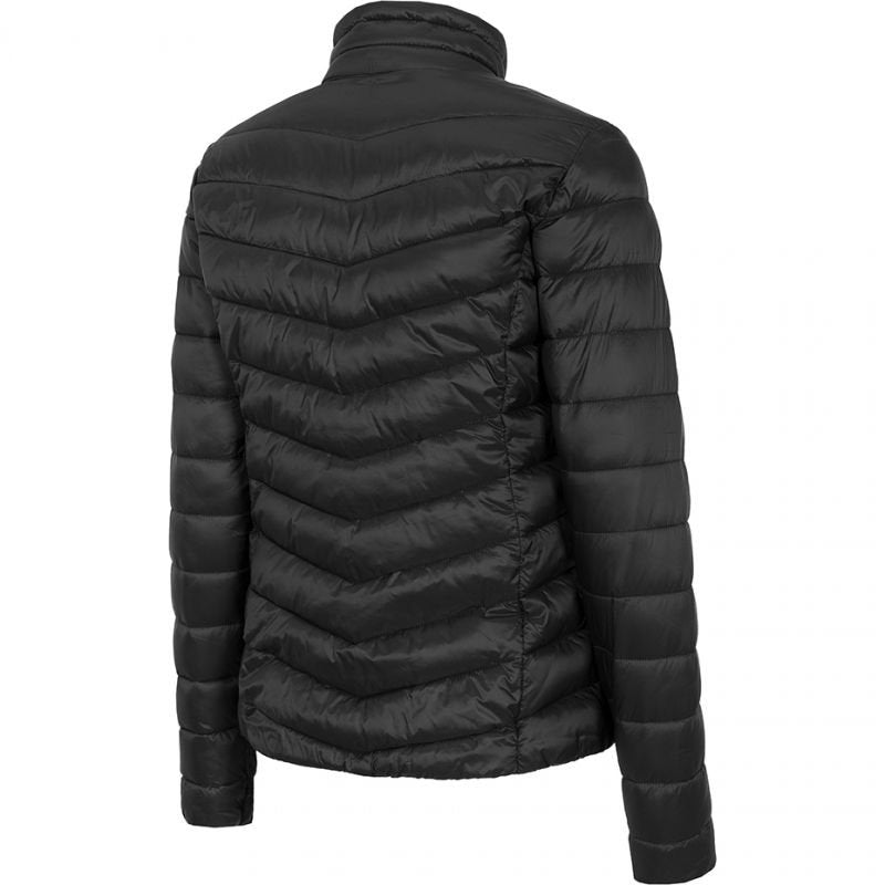 4F Women's Black Down Jacket H4L21 - KUDP003 20S - Lightweight, Water - Repellent, Quilted Design - Nexellus