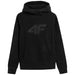 4F Women's Black Fleece Sweatshirt H4L22 PLD352 20S with 4FWarm Technology and Hooded Design - Nexellus