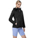 4F Women's Black Jacket 4FSS23TTJAF091 - Waterproof, Breathable, Adjustable Hood, Zippered Pockets - Nexellus