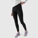 4F Women's Black Leggings With Elastic Waistband for Training and Everyday Activities - Nexellus