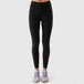 4F Women's Black Leggings With Elastic Waistband for Training and Everyday Activities - Nexellus