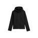 4F Women's Black Softshell Jacket H4Z21 - SFD002 with Adjustable Hood and Pockets for Outdoor Activities - Nexellus