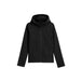 4F Women's Black Softshell Jacket H4Z21 - SFD002 with Adjustable Hood and Pockets for Outdoor Activities - Nexellus