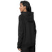 4F Women's Black Sweatshirt With Kangaroo Pocket, Double - Layer Hood, 80% Cotton for Comfort - Nexellus