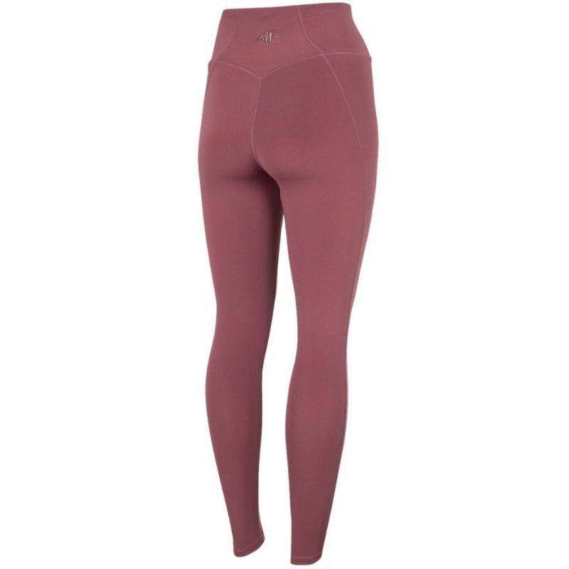 4F Women's Burgundy Ankle - Length Leggings H4Z22 SPDF011 60S with Quick - Dry & Flex Fit - Nexellus