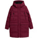 4F Women's Burgundy Jacket H4Z21 KUDP013 60S - Water - Repellent, Windproof, Insulated With Hood - Nexellus