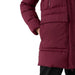 4F Women's Burgundy Jacket H4Z21 KUDP013 60S - Water - Repellent, Windproof, Insulated With Hood - Nexellus