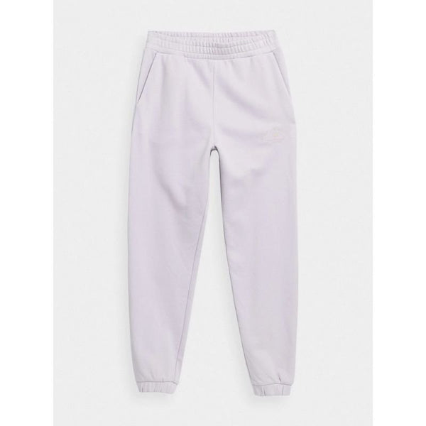 4F Women's Casual F472 Pants, Light Violet, Eco - Friendly Cotton Blend, Sport Collection - Nexellus