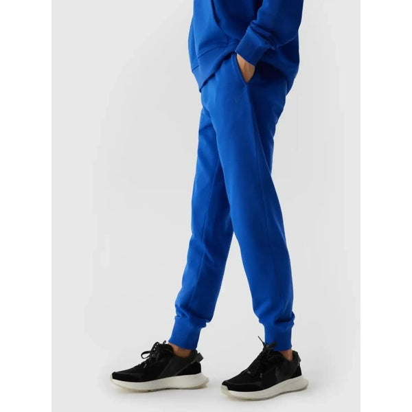 4F Women's Comfortable Blue Tracksuit Trousers 4FWSS24TTROF606 for Everyday Training and Lifestyle - Nexellus