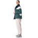 4F Women's Dark Green Jacket H4Z21 KUDP007, Synthetic Down Filling, Hydrophobic, 2 Pockets - Nexellus