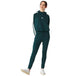 4F Women's Dark Green Pants H4Z21 SPDD013 40S with Tapered Legs and Zippered Pockets - Nexellus