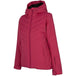 4F Women's Fuchsia Ski Jacket H4Z22 KUDN003 55S, Waterproof, Breathable, Insulated, Adjustable Hood - Nexellus