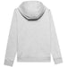 4F Women's Gray Zippered Hoodie Sweatshirt with Pockets, Elastic Cuffs, Soft Cotton Blend - Nexellus