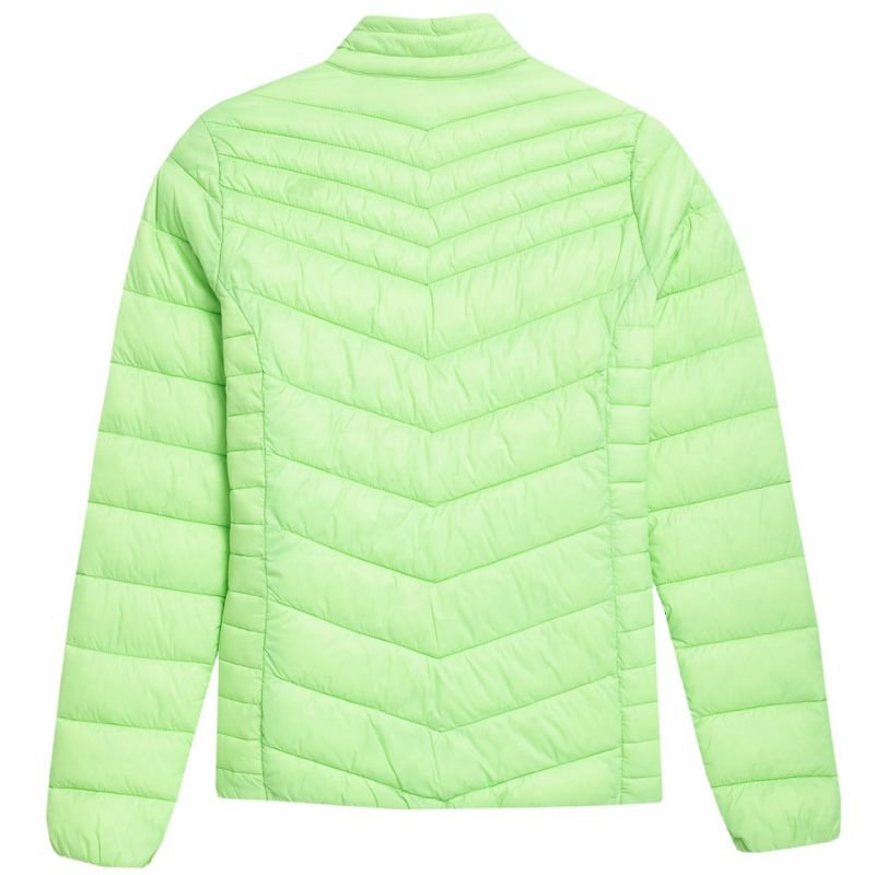 4F Women's Green Down Jacket F094 - Lightweight, Packable, Moisture - Resistant, Thermal Comfort - Nexellus