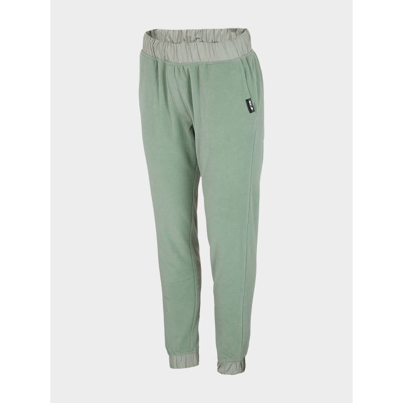 4F Women's Green Microfleece Training Pants with Elastic Waistband and Adjustable Fit H4Z21 - SPDD010 - 42S - Nexellus