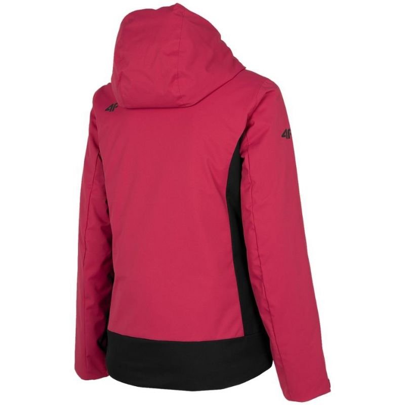 4F Women's H4Z22 KUDN002 55S Fuchsia Ski Jacket with NeoDry 5000 Membrane and Snow Skirt - Nexellus