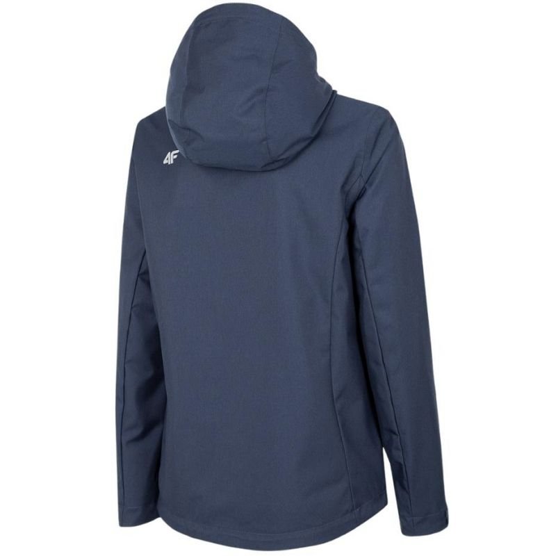 4F Women's Jacket H4Z22KUD35132M - Lightweight NeoDry 3000, Windproof, Water - Resistant, Navy Blue Graphite - Nexellus