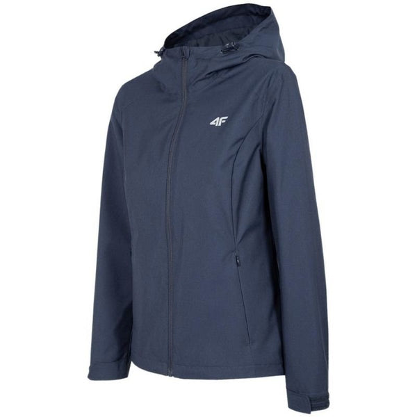 4F Women's Jacket H4Z22KUD35132M - Lightweight NeoDry 3000, Windproof, Water - Resistant, Navy Blue Graphite - Nexellus