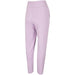 4F Women's Light Purple Tapered Pants H4Z22 SPDD013 52S with High Elastic Waist and Side Pockets - Nexellus