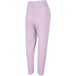 4F Women's Light Purple Tapered Pants H4Z22 SPDD013 52S with High Elastic Waist and Side Pockets - Nexellus