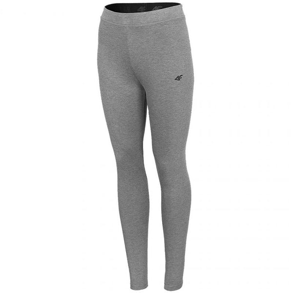 4F Women's Medium Gray Melange Leggings H4L21 LEG010 24M - Soft, Stretchy, Perfect Fit - Nexellus