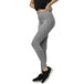 4F Women's Medium Gray Melange Leggings H4L21 LEG010 24M - Soft, Stretchy, Perfect Fit - Nexellus