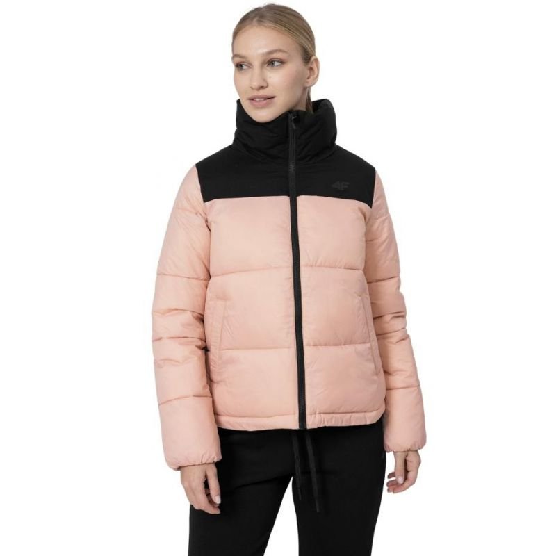 4F Women's Powder Coral Jacket H4Z22 KUDP014 65S - Synthetic Down, Water - Repellent, Thermal Comfort - Nexellus