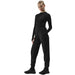 4F Women's Regular Fit Black Pants with Elastic Legs, 40% Modal, Moisture - Wicking Fabric - Nexellus