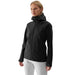 4F Women's Technical Jacket 4FWSS24TTJAF428, Waterproof NeoDry 5000 Membrane, Adjustable Hood, Black - Nexellus