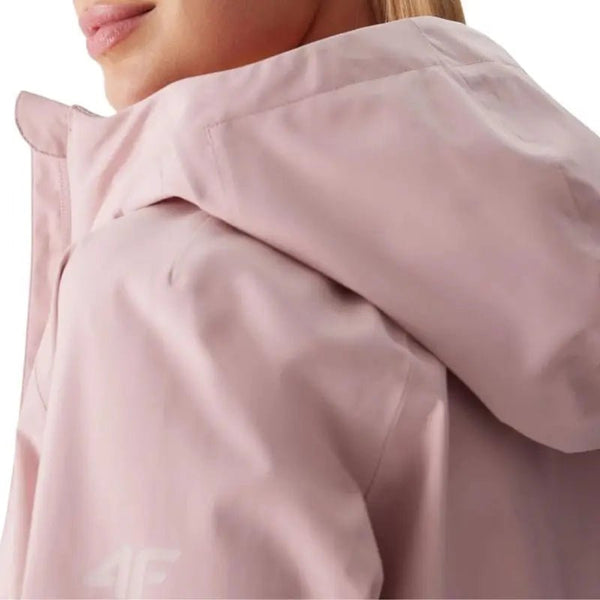 4F Women's Technical Jacket F428 in Light Pink with NeoDry 5000 Membrane and Water Resistance - Nexellus